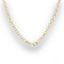 Gold 18k anklet featuring a delicate chain with small circular links for timeless elegance