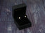 Gold CZ Earrings in a black jewelry box, showcasing certified 18k solid art gold jewelry