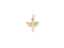 Elegant 18k Gold Dragonfly Pendant with Diamond-Accented Wings for a luxurious look
