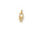 18k Gold Doll Girl Pendant in Golden Grace design, featuring a stylish girl figure charm