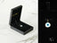 Evil Eye Pendant with Gold Rim in Black Jewelry Box from Golden Guardian Collection