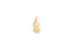 Gold-colored Buddha charm in 18k gold, part of the Golden Lady Pendant collection