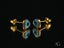 Gold Heart Evil Eye Earrings feature a stunning design for stylish protection