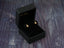 Gold Ladybug Earrings in a black box, crafted from certified 18k solid gold