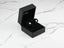 Earrings in a black jewelry box featuring adorable Lucky Cat 18k Gold design