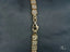 Luxurious 18k gold bracelet with cubic zirconia and lobster clasp for elegant style