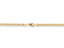 Gold mariner link chain from Majestic Strength 18K Yellow Gold Anchor Chain jewelry