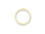 Simple 14k gold Majestic Weave wedding band in a classic circular shape