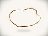 Vera Contour — 18K Solid Gold Choker