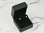 Gold Pearl Earrings in a black jewelry box for Petite Blossom collection