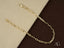 Gold chain necklace with elongated oval links in exquisite 18k solid gold design