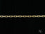 Gold chain bracelet with oval links in exquisite 18k solid gold and diamond-cut elegance