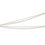 Delicate 18k gold diamond cut chain necklace with fine links for elegant style