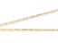 Regal Prestige 18K Yellow Gold Figaro Chain, a stunning piece of art gold jewelry