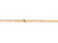 Regal Prestige 18K Yellow Gold Figaro Chain necklace for elegant art gold jewelry