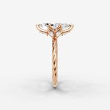 Twisted Shank - Marquise