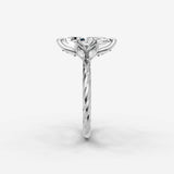 Twisted Shank - Marquise