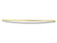 Gold chain bracelet with interlocking links in 18k solid gold Cuban link design