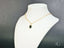 Gold chain necklace with Tourmaline gemstone pendant from Turmalina Elegance collection