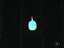 Turquoise Bloom Pendant featuring a turquoise gemstone in 18k gold bezel setting
