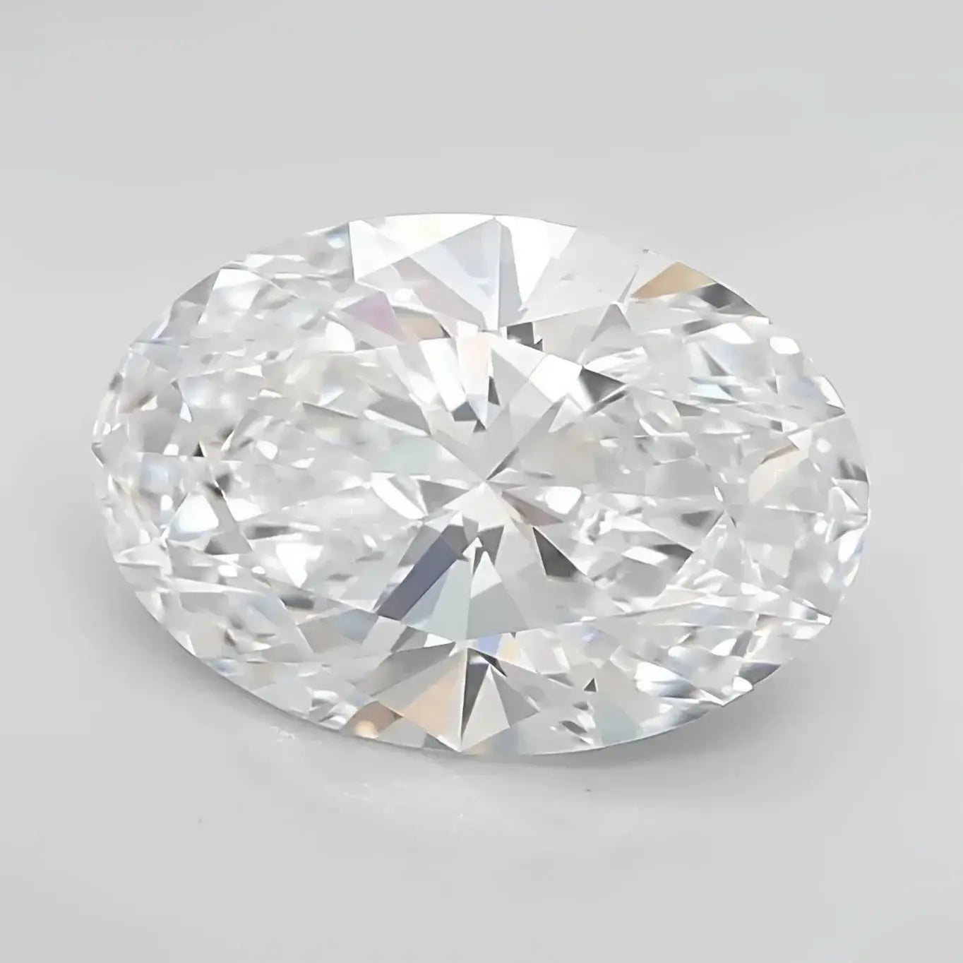 1.45ct Oval Lab Grown Diamond (Colour E, Clarity VVS1, Cut EX, IGI Certified)