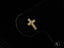 Gold cross pendant encrusted with diamonds from Celestial Grace 18K Gold Jewelry collection