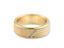 Celestial Path Wedding Band in art gold jewelry featuring diamonds on textured band