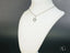 Silver chain necklace with celestial star pendant in 18k white gold, part of Art Gold Jewelry