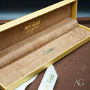 18k yellow gold ID bracelet for boys with engravable rectangular bar