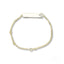 18k yellow gold boy motif gold ID bracelet with engravable bar and boy’s head charm