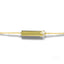 18k yellow gold gold ID bracelet with boy motif and small clear gem charm