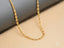 Classic 18K gold chain necklace with mariner links