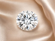 3 carat round lab-grown diamond close-up, E color VVS2, ArtGold Jewelry