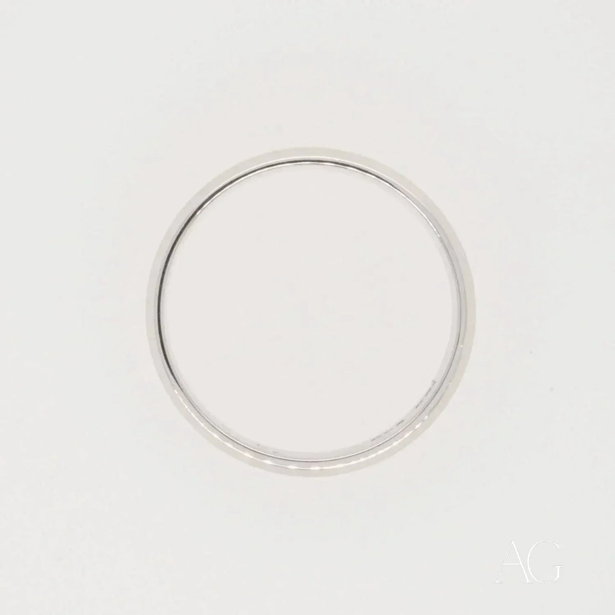 18k white gold diamond eternity band wedding ring