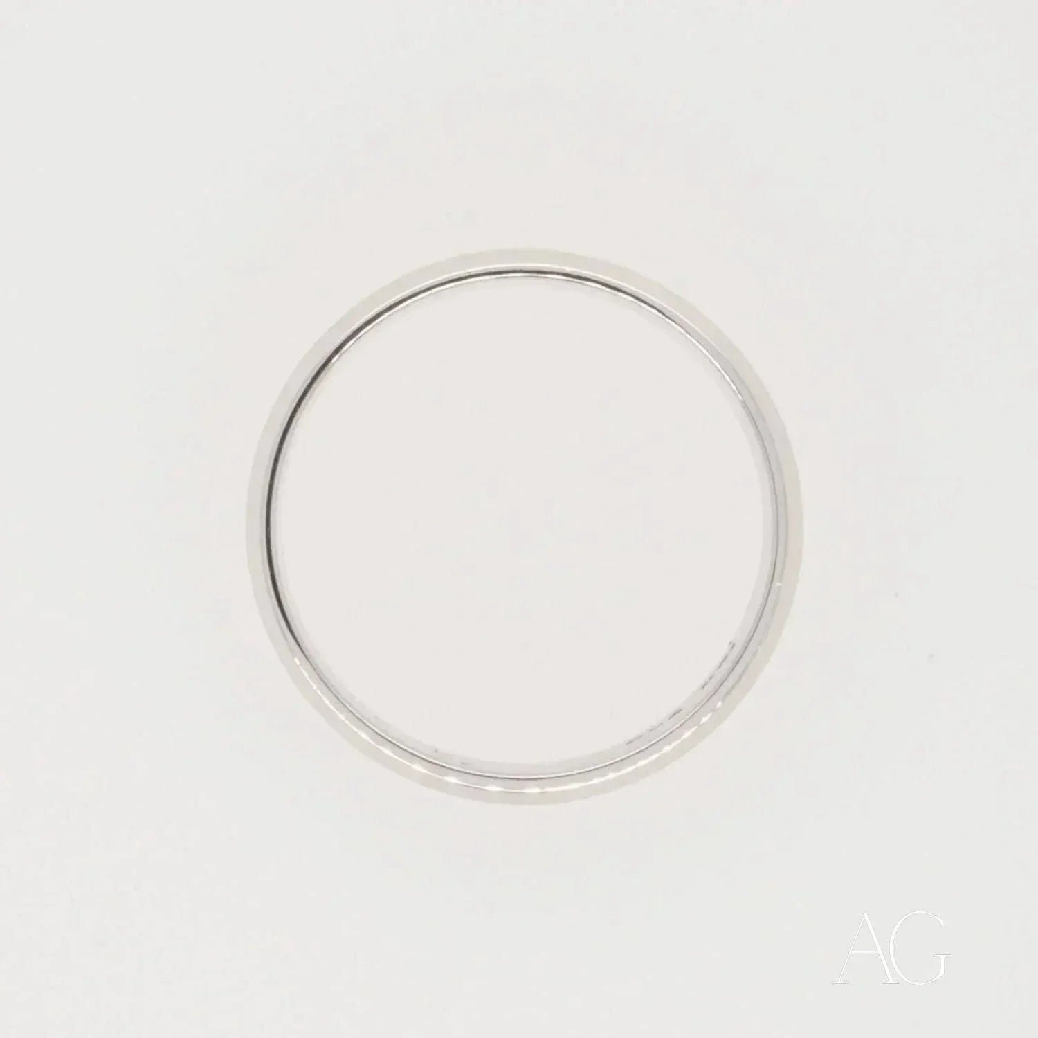 18k white gold diamond eternity band wedding ring