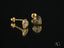 Timeless Crystal Heart 18k Gold CZ Heart Earrings capturing elegant art gold jewelry