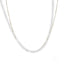 Delicate 14k gold slim box chain necklace with reflective elements, ideal for art gold jewelry lovers