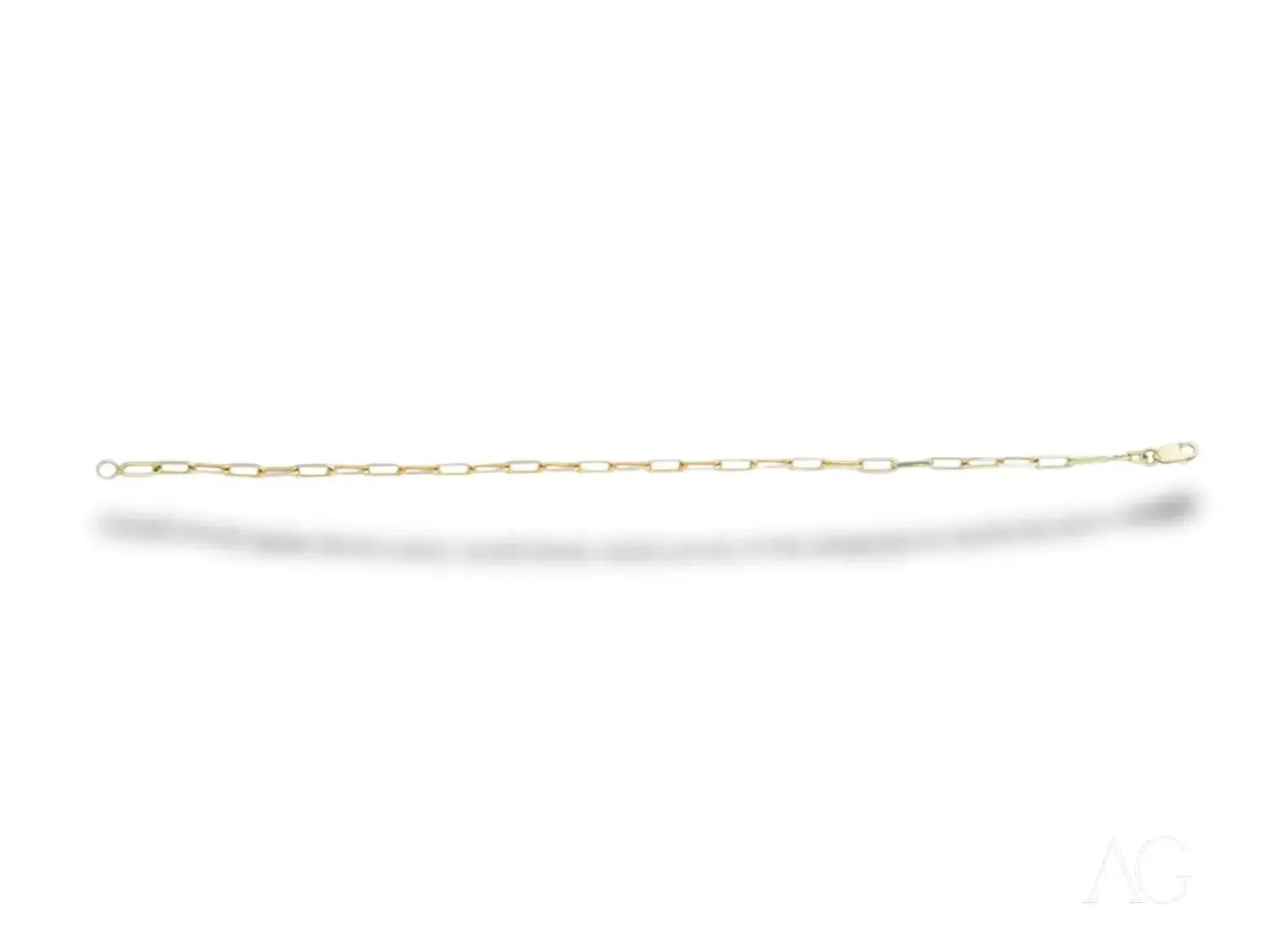 Elegant 18k gold link bracelet for timeless sophistication