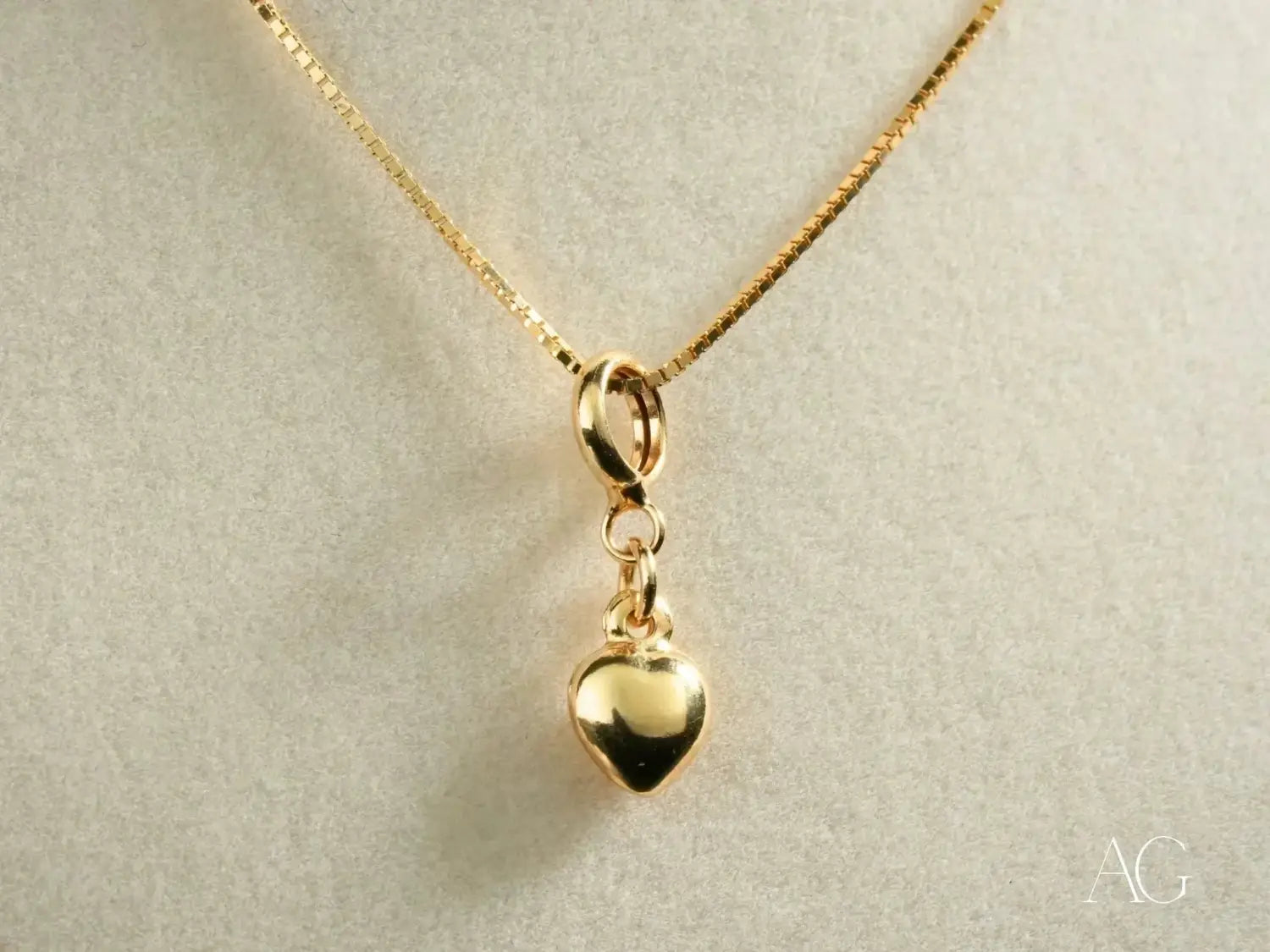 Golden Heart Pendant