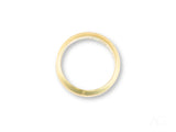 Elegant diamond tapestry gold wedding band in plain art gold jewelry design