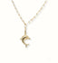 18k gold anklet featuring marine grace dolphin pendant in art gold jewelry collection