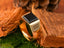Dominus Ring with sculpted black onyx in men’s 18k gold signet style