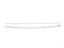 Elegant 18k gold link bracelet featuring a delicate paperclip chain and lobster clasp
