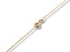 Elegant 18K Gold Beaded Necklace with Spring-Ring Clasp, Art Gold Jewelry