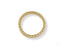 Elegant 18k gold eternity band with sparkling cubic zirconia for any occasion