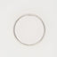 Elegant white 18k gold wedding band featuring a sleek silver-colored metal ring