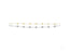 Elegant women’s 18k gold bracelet with luxurious gold orbs and spring ring clasp