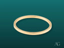 Essence Linea 1mm ring in polished art gold jewelry