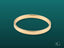 Polished yellow gold essence linea 2mm ring from Art Gold Jewelry collection