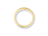 Eternal Duo gold wedding band with diamonds from Art Gold Jewelry